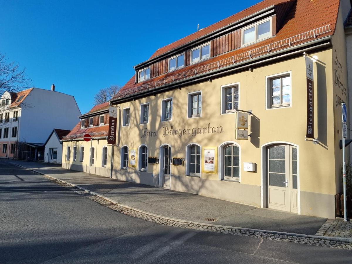Ferienwohnung im Bürgergarten Radebeul Exterior foto